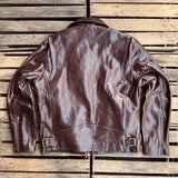 Shangrilaheritage | “Varenne” | Castagno Badalassi® Leather Jacket