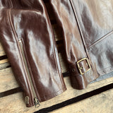 Shangrilaheritage | “Varenne” | Castagno Badalassi® Leather Jacket