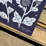 Kobashi Studio | Bandana Kikumon Japanese Navy | BN53NV