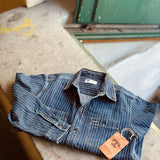 Tellason | Utility Shirt Wabash | Blue White