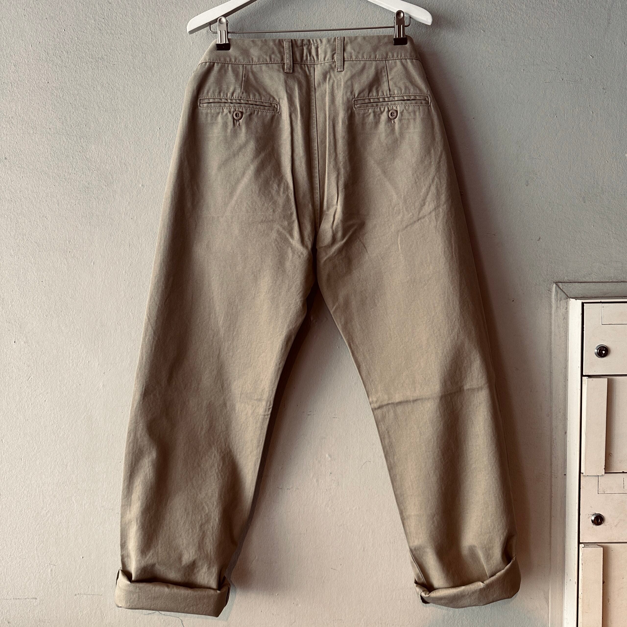 Tellason | Chino Pant Triple Twisted | Beige