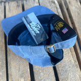 Dehen 1920 | Baseball Hat | Dry Wax Ripstop | Faded Blue