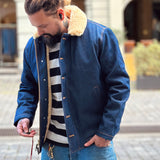 Dehen 1920 | Deck Jacket |  Denim/Gold