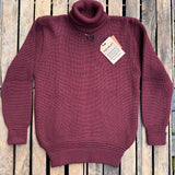 Heimat | ROLL2Z10 | U Boat Roll Neck | Burgundy