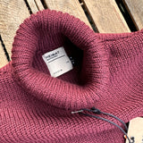 Heimat | ROLL2Z10 | U Boat Roll Neck | Burgundy