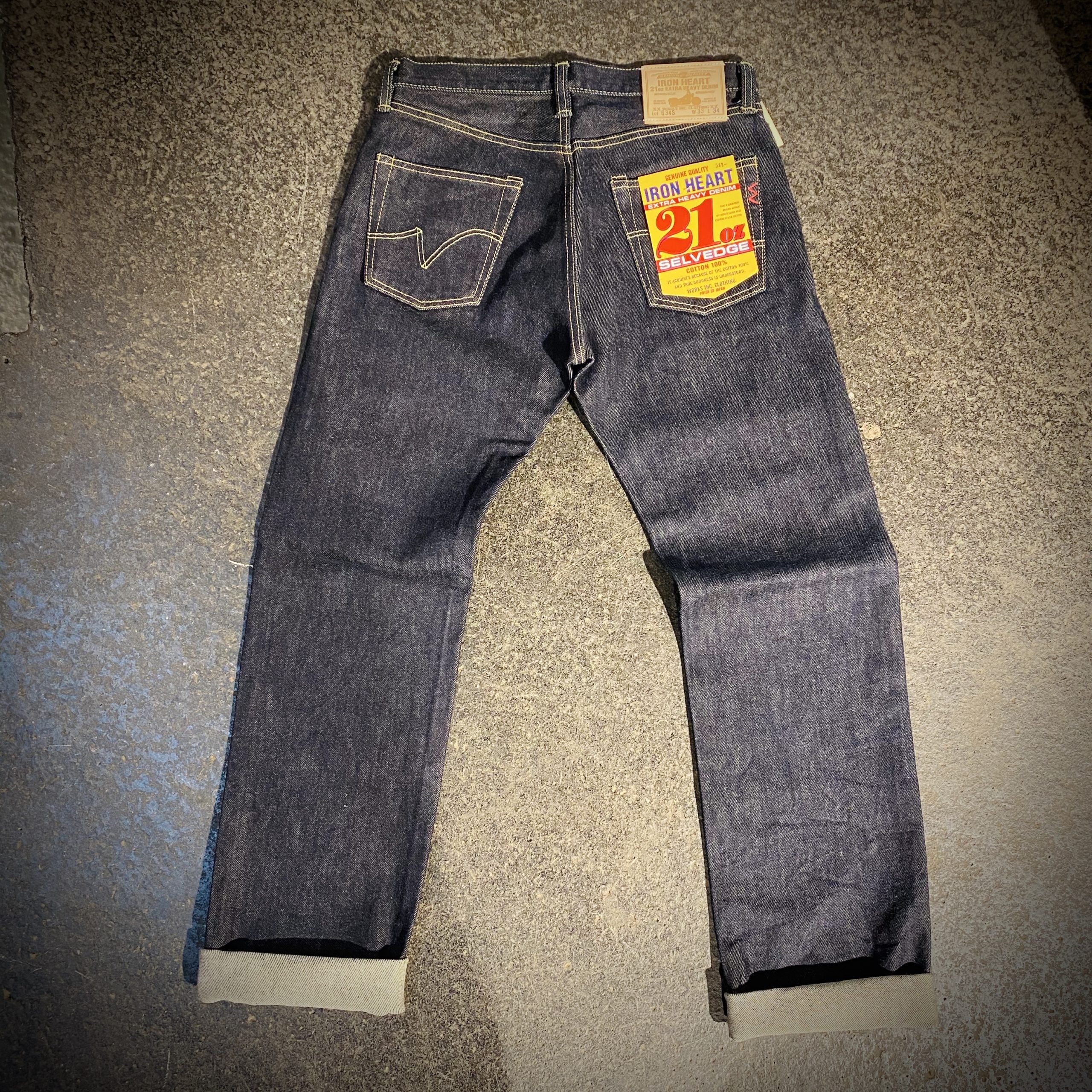 Iron Heart | 634s | 21oz | Indigo