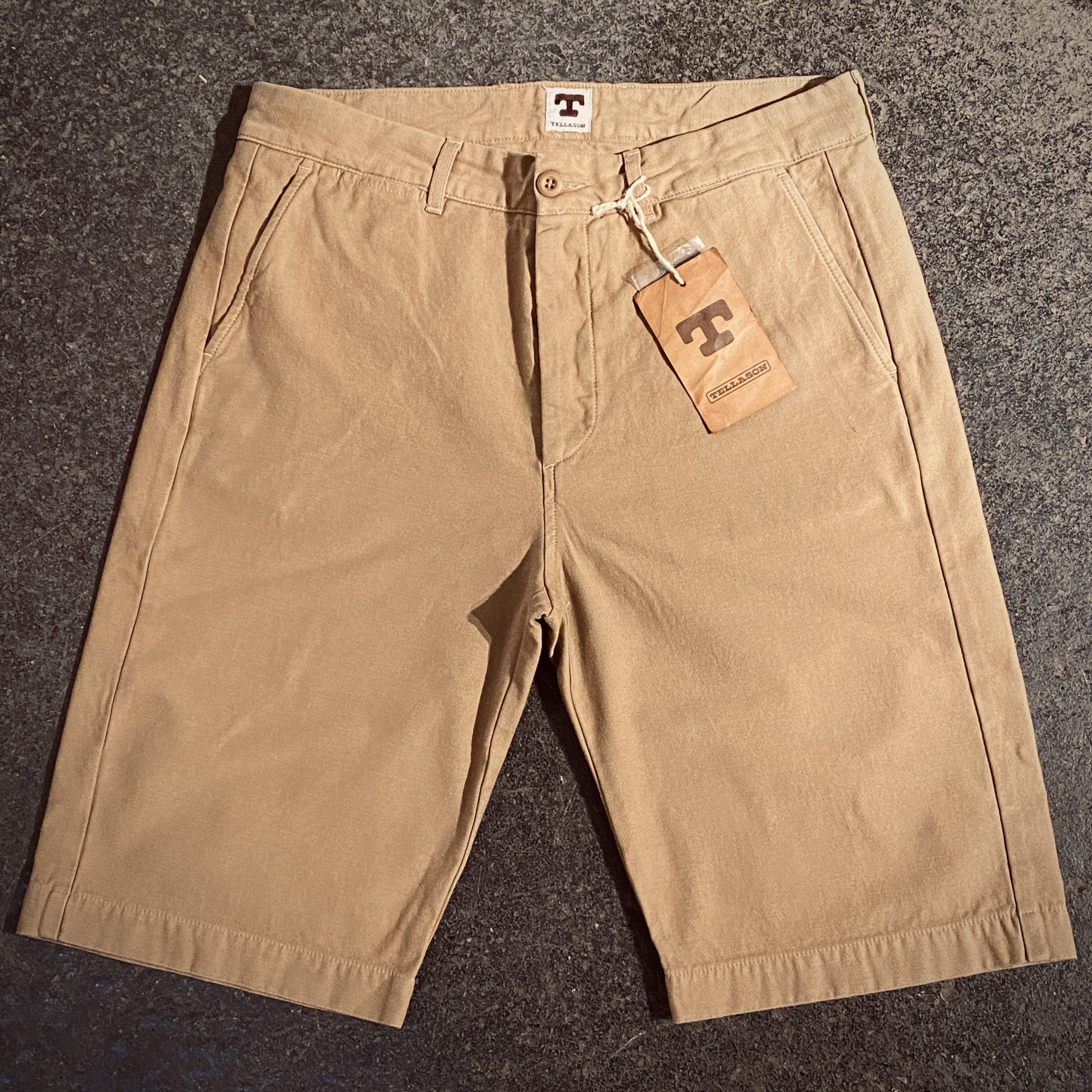 Tellason | Shorts | Sateen British Tan