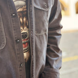 Freenote | utility shirt | charcoal