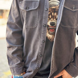 Freenote | utility shirt | charcoal