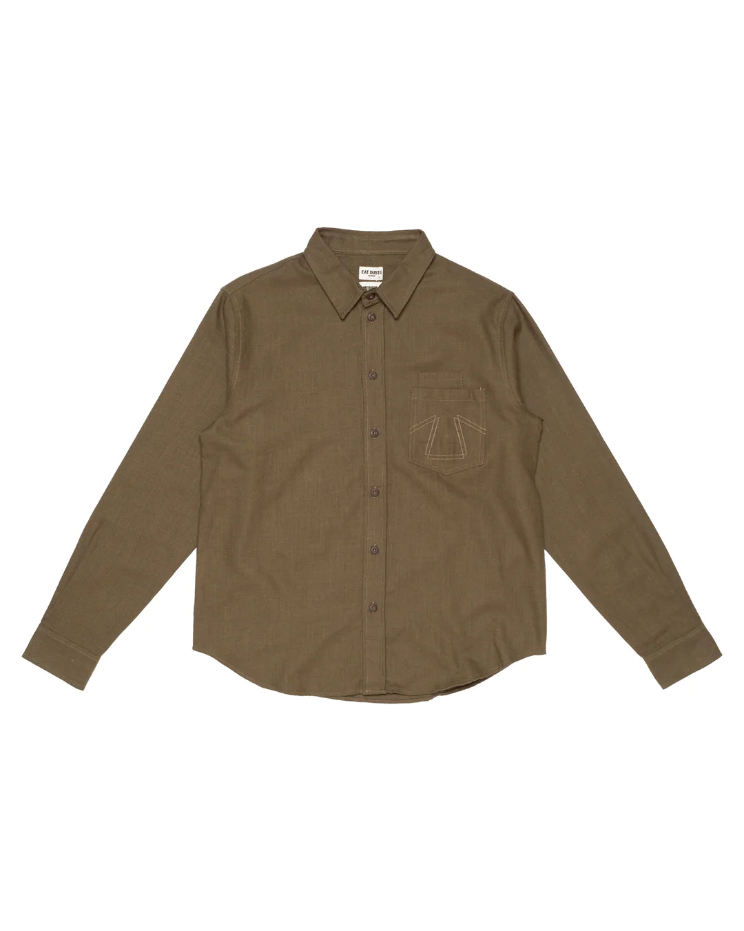 Eat Dust | Combat Shirt | Slub Cotton | Khaki