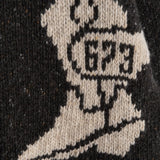 Eat Dust | Flying Boot Cardigan Minotaurus Asphalt/Oat