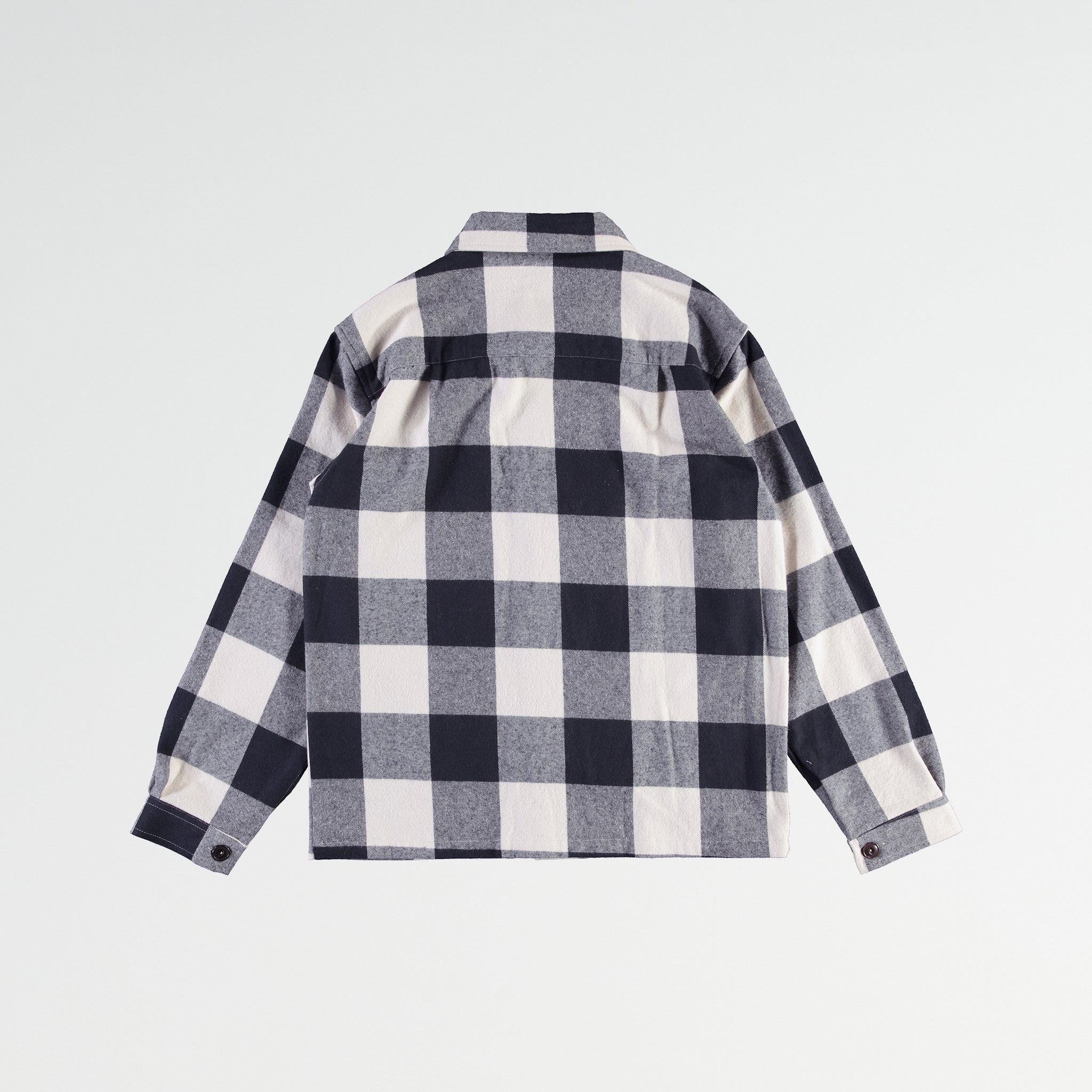 Eat Dust | Marina Overshirt | O'Keefe Check | Black &amp; White