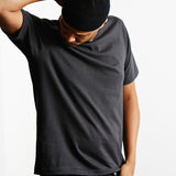 Merz b. Schwanen | 215 | Classic Crew Neck T-Shirt | 98 charcoal