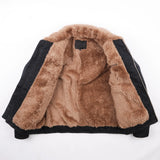 Freenote | RJ-2 | waxed canvas | 20 ounce | shearling | black