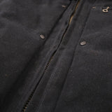 Freenote | RJ-2 | waxed canvas | 20 ounce | shearling | black