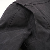 Freenote | RJ-2 | waxed canvas | 20 ounce | shearling | black