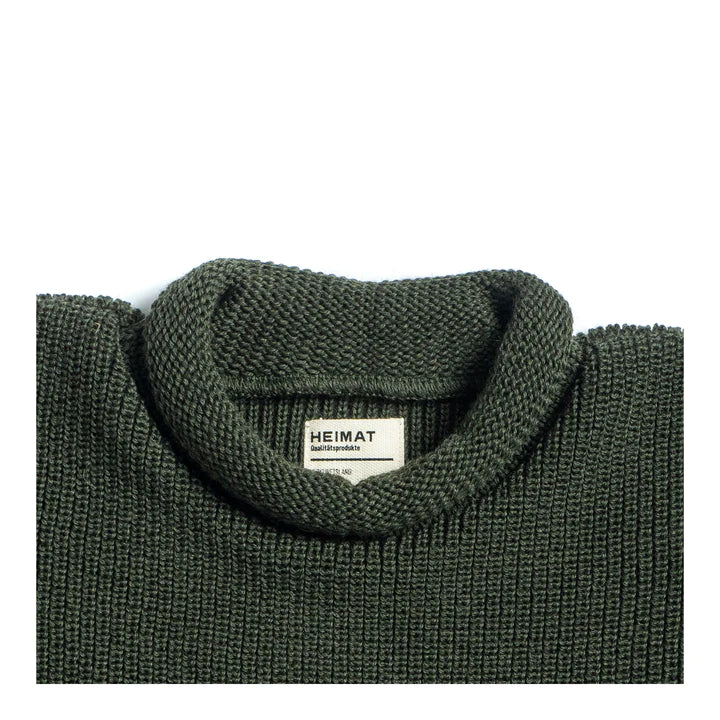 Heimat | Mini Roll Neck | Military Green