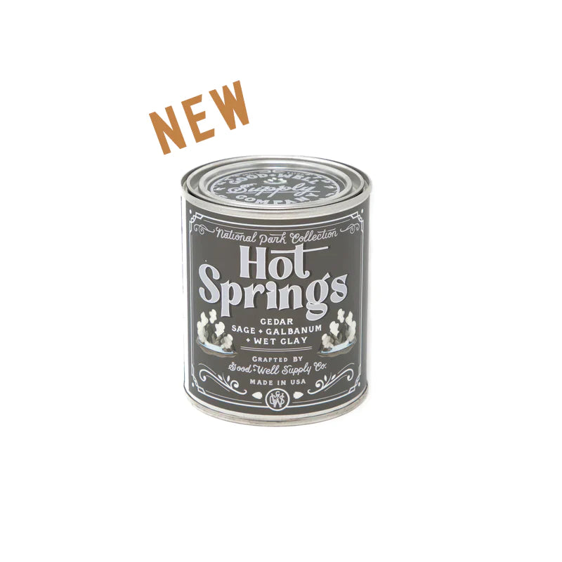 Good &amp; Well Supply Co | Hot Springs National Park Candle