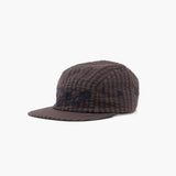 Eat Dust | 5 PANELS CAP BELFAST SEERSUCKER | COFFEE/NAVY