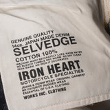 Iron Heart | IH-634S-142 | 14oz Selvedge Denim Straight Cut Jeans | Indigo