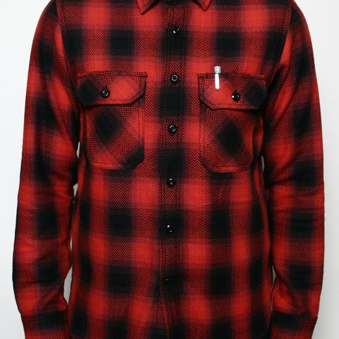 RGT | 2571 | Field Shirt | Red Hb Plaid