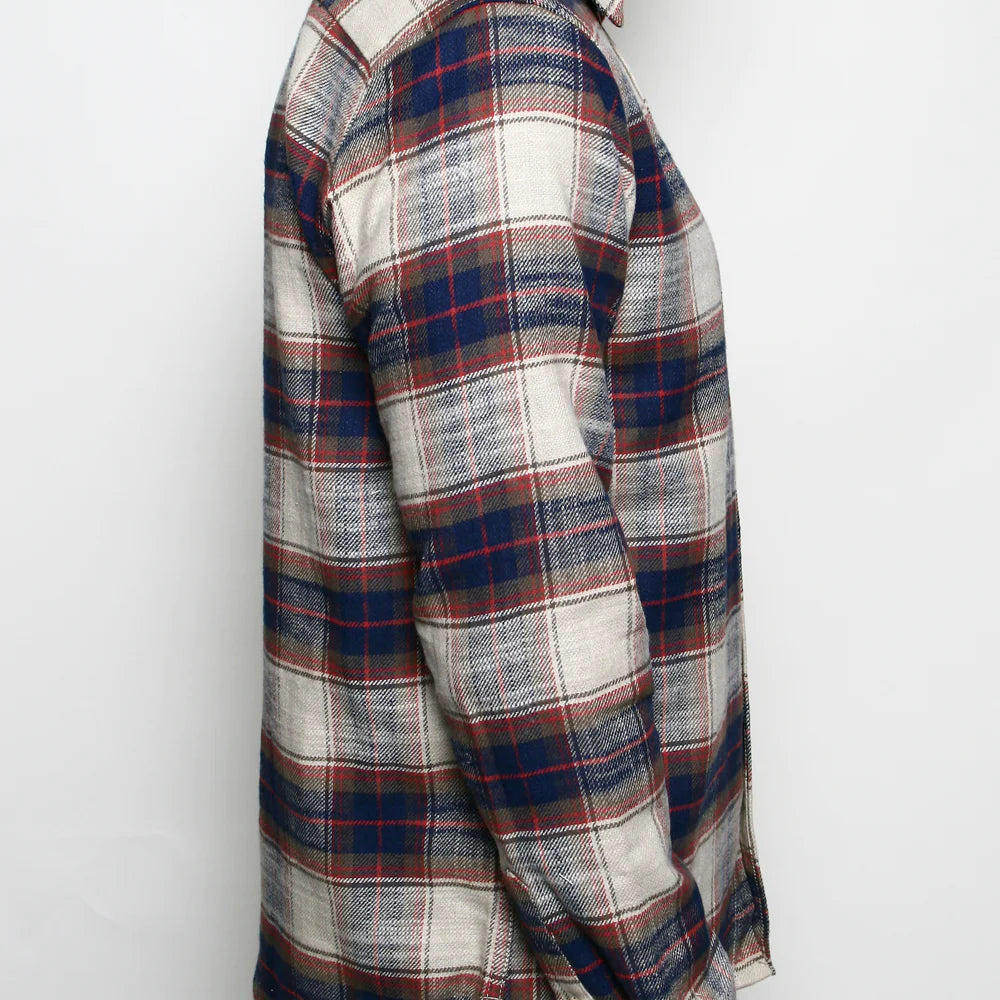 RGT | 2612 | Oxford Shirt | Khaki Slub Plaid