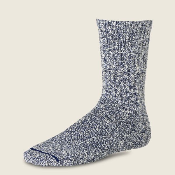 Red Wing | Socks | Cotton Ragg Crew | 97168 | Blue