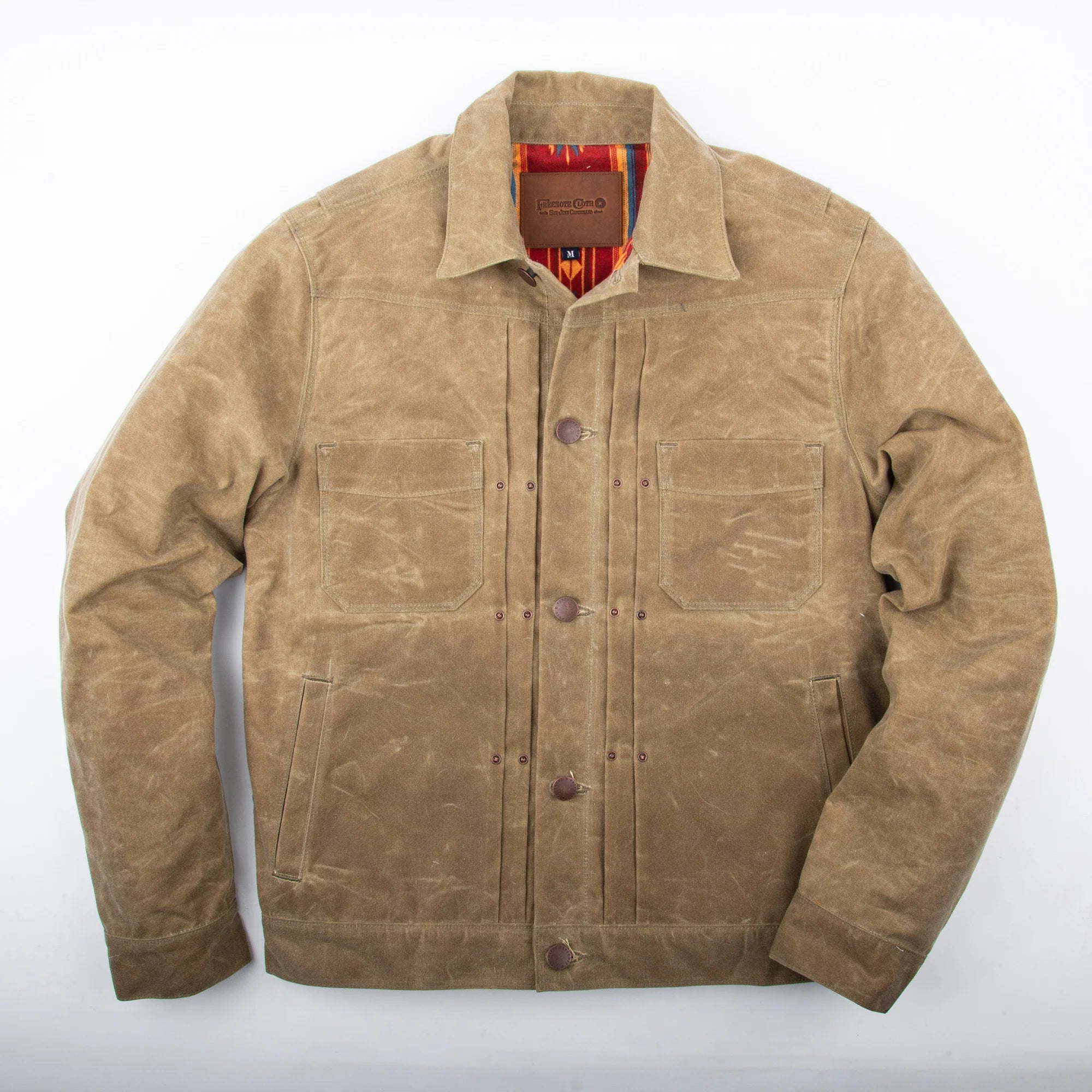 Freenote | RJ-1 | Riders jacket waxed canvas | Tumbleweed