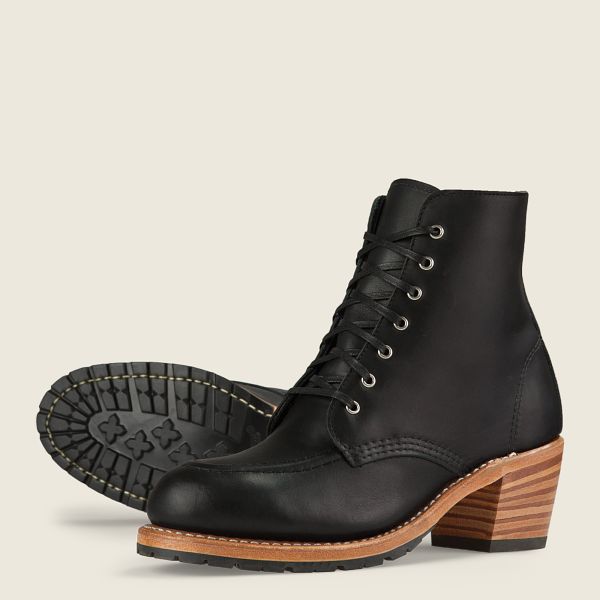 Red Wing | 3405 | CLARA BOOT | BLACK BOUNDARY LEATHER