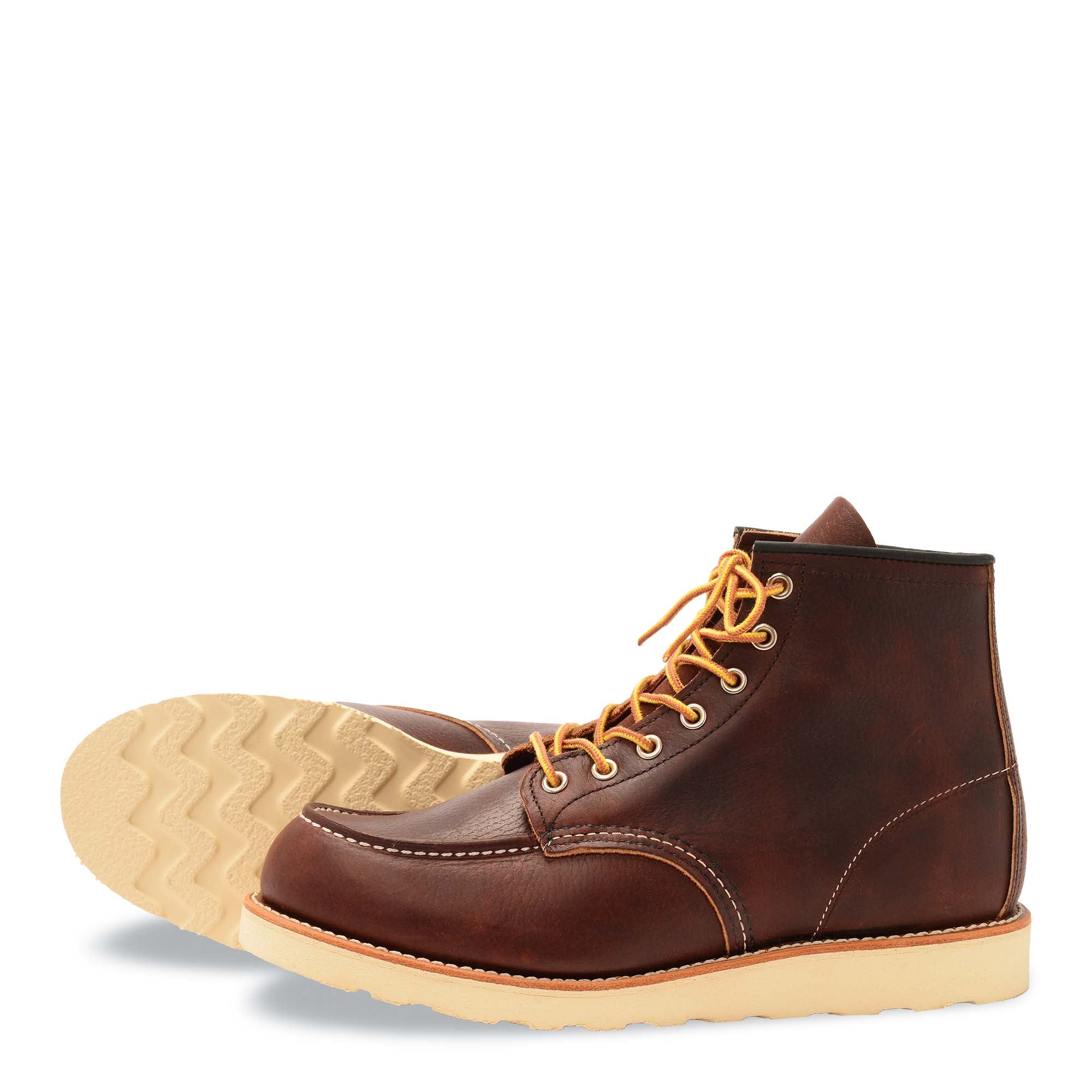 Red Wing, Moc Toe, Brown, 8138, 08138D
