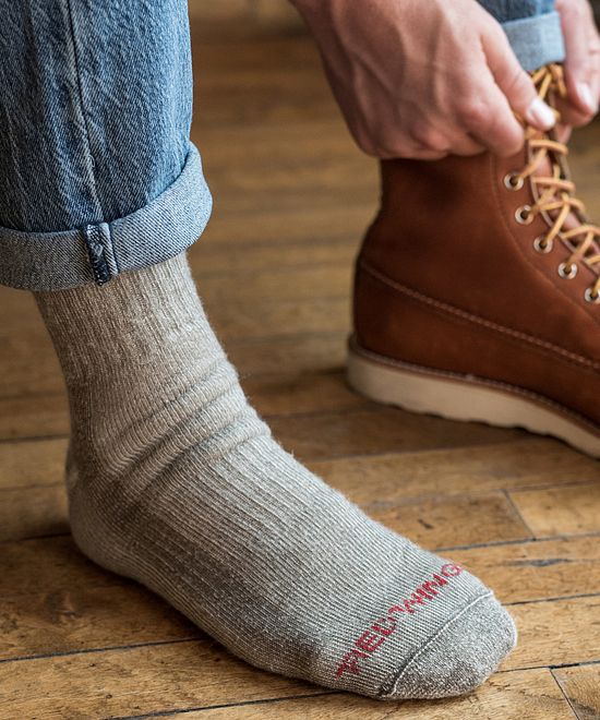 Red Wing | 97165 | Merino blend wool Socks | charcoal