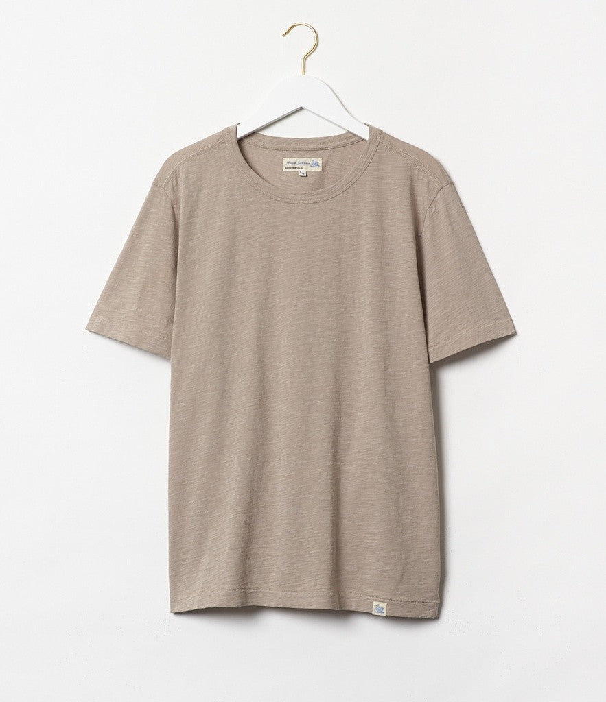 Merz b. Schwanen | SCT04 | unisex T-shirt | Pima slub cotton |  5,8OZ | relaxed fit | 05 greige
