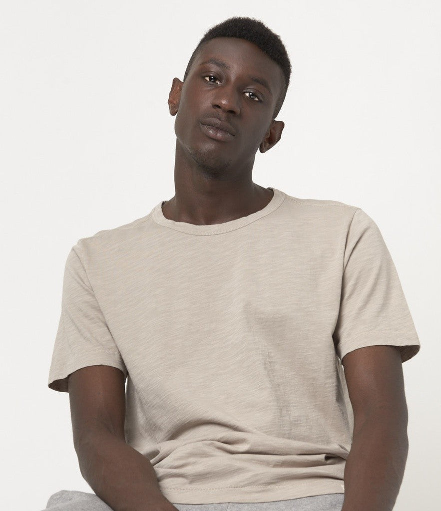 Merz b. Schwanen | SCT04 | unisex T-shirt | Pima slub cotton |  5,8OZ | relaxed fit | 05 greige