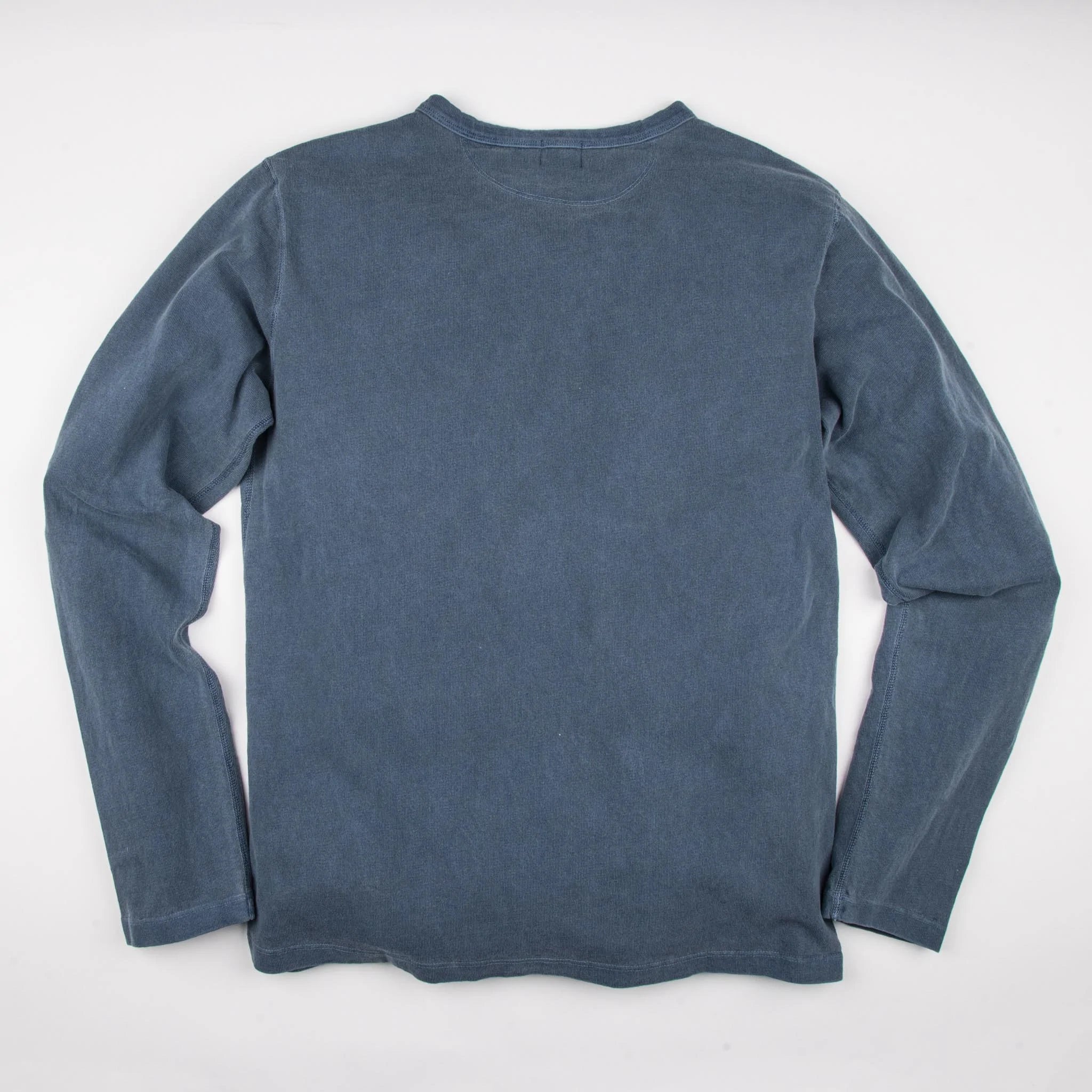 Freenote | 13 ounce henley l/s | Faded Blue