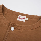 Freenote | 13 ounce henley l/s | tobacco