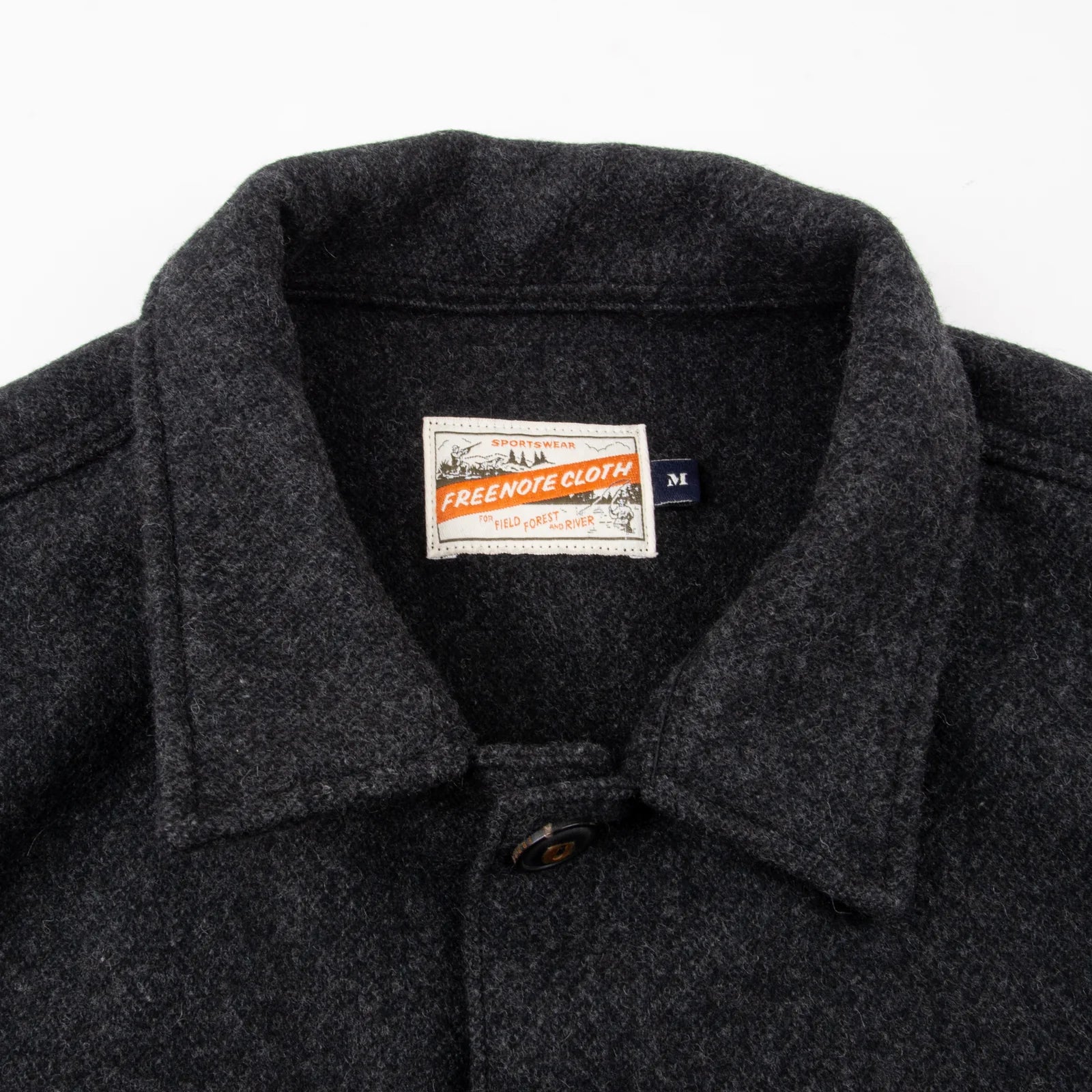 Freenote | midway wool cpo | Charcoal