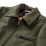 Shangrilaheritage | “Varenne”  Green Wool Jacket