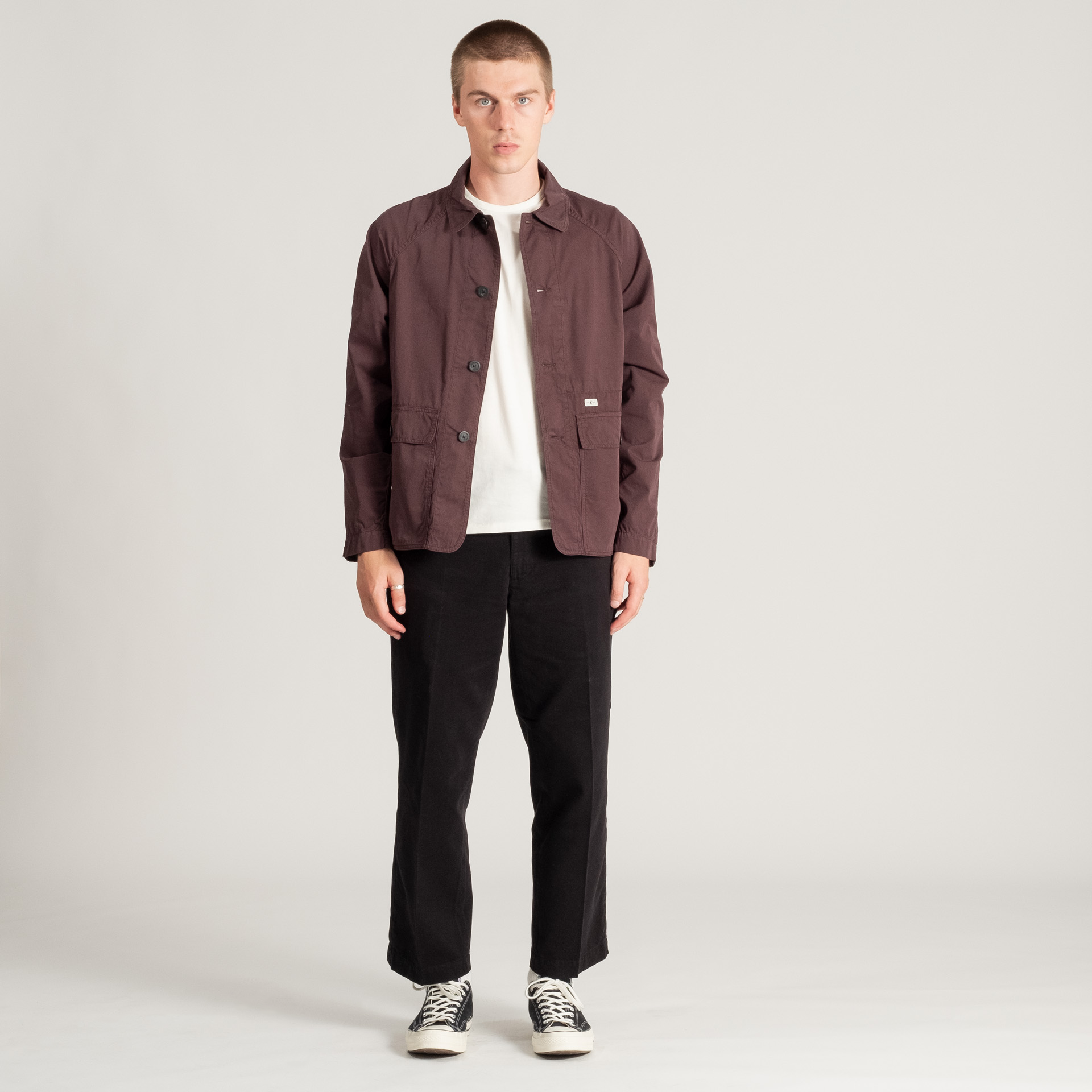 Knickerbocker | Raglan Hunting Jacket | Chocolagte Plum