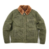 Freenote | RJ-2 waxed canvas | 20 ounce | Shearling | olive