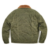 Freenote | RJ-2 waxed canvas | 20 ounce | Shearling | olive