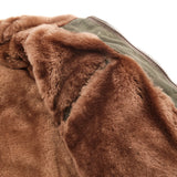 Freenote | RJ-2 waxed canvas | 20 ounce | Shearling | olive