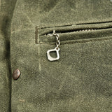 Freenote | RJ-2 waxed canvas | 20 ounce | Shearling | olive