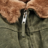 Freenote | RJ-2 waxed canvas | 20 ounce | Shearling | olive