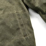 Freenote | RJ-2 waxed canvas | 20 ounce | Shearling | olive