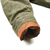 Freenote | RJ-2 waxed canvas | 20 ounce | Shearling | olive