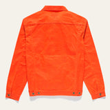 Ginew | Wax Canvas Rider Jacket | orange