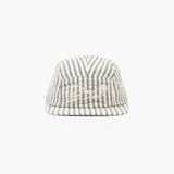 Eat Dust | 5 PANELS CAP BELFAST SEERSUCKER | IRON/OFF-WHITE