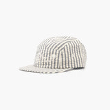 Eat Dust | 5 PANELS CAP BELFAST SEERSUCKER | IRON/OFF-WHITE