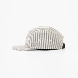 Eat Dust | 5 PANELS CAP BELFAST SEERSUCKER | IRON/OFF-WHITE