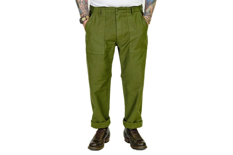 Tellason | Fatigue Pant straight | olive